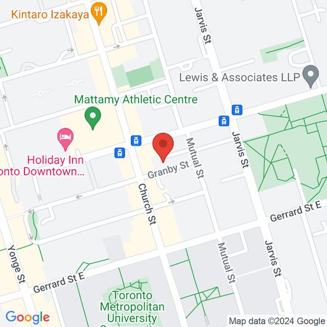 Location for Granby Centre for Natural Therapy